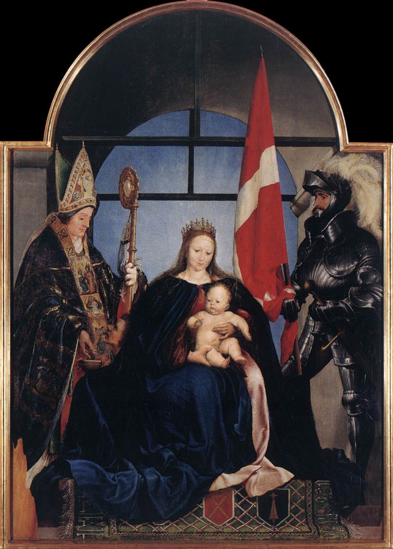 The Solothurn Madonna By Hans Holbein The Younger